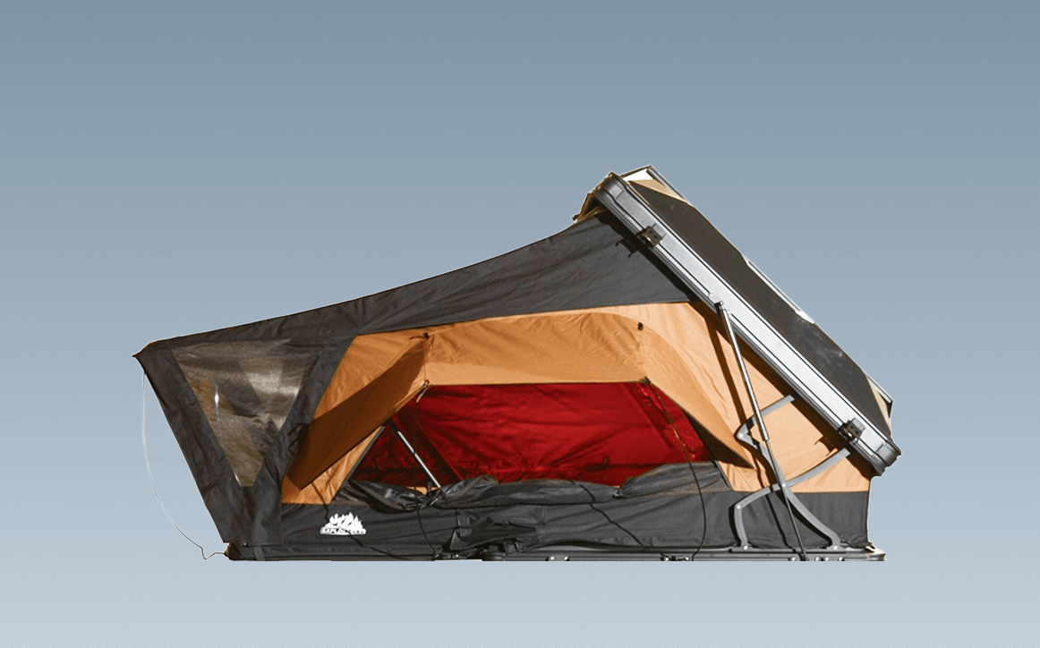 Namioty dachowe w twardej obudowie